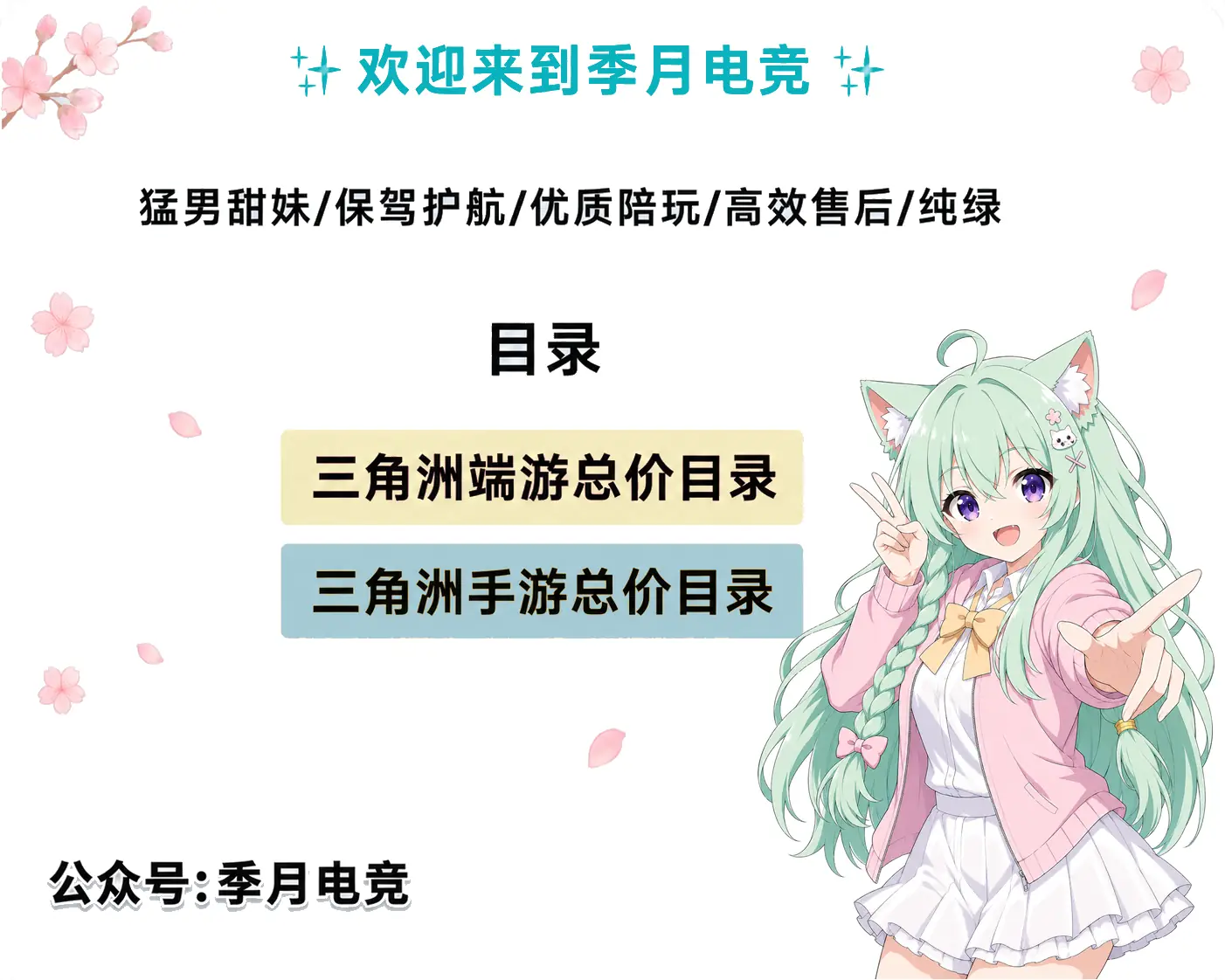 季月电竞三角洲行动总价目录